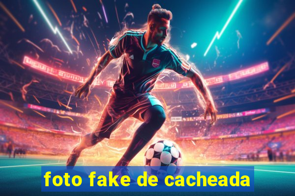 foto fake de cacheada